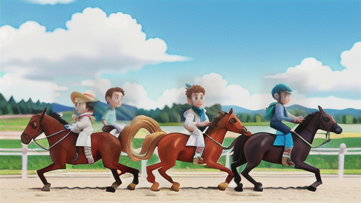 馬群が生まれるメカニズム：展開と騎手の駆け引き