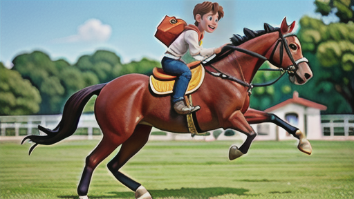 馬群を抜け出せ！：ラストスパートの興奮