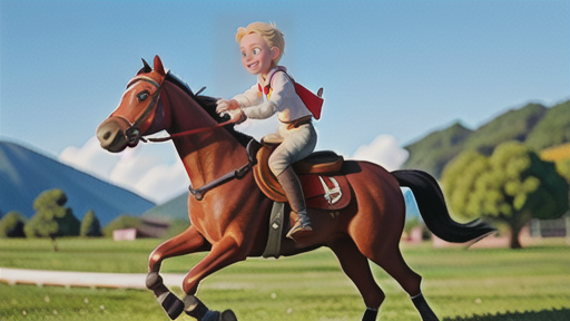 白斑で馬の個性を観察しよう！