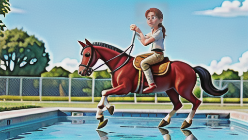 プール調教の様子や頻度は？