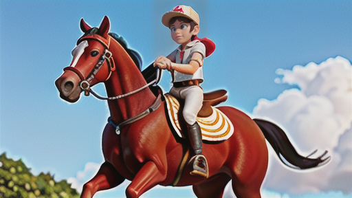 アラブ種の血統がもたらす気品