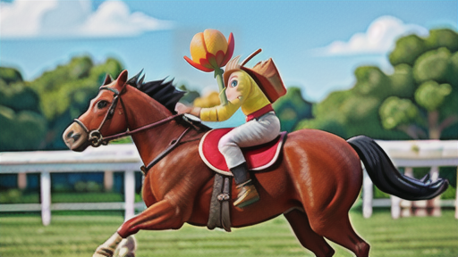 「ふくれる」馬の見分け方