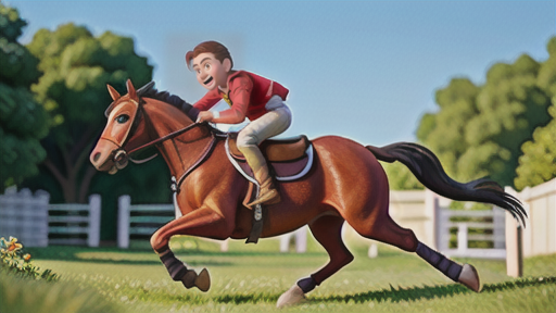 固定障害を攻略する騎手の技術