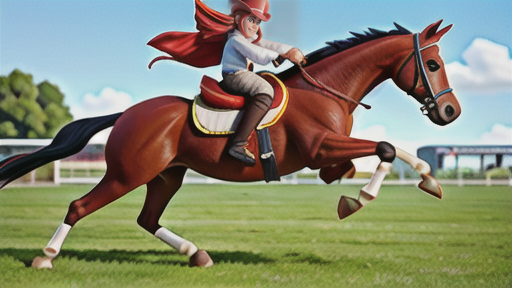 競走馬における「尾花栗毛」