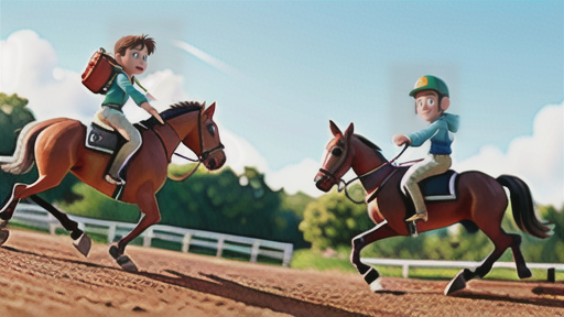 調教コースの特徴：南北2つのトラック