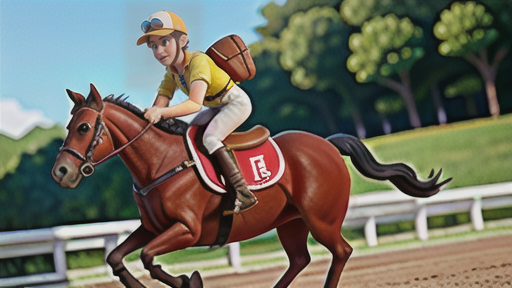 競走馬用の鞍の特徴