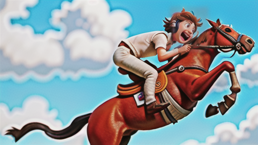 見せムチの効果：馬との心理戦