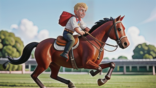 キャンター：リラックスした馬の走り方