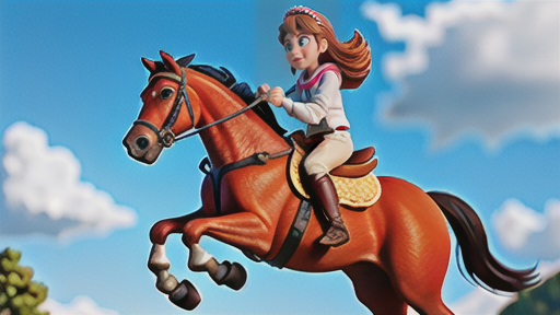 夜目で馬を見分ける？