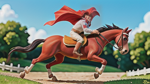 河原毛の特徴的な毛色