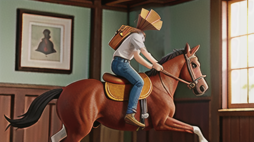 スクーリングで見極める馬の適性