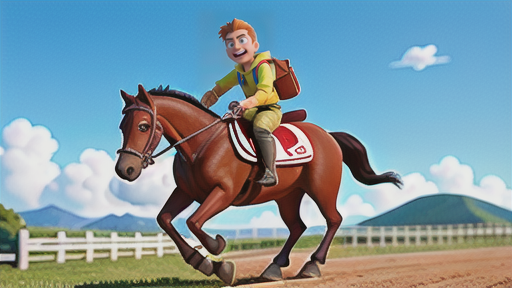 調教で見られる「楽走」