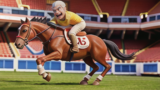 写真判定で勝敗を見極める