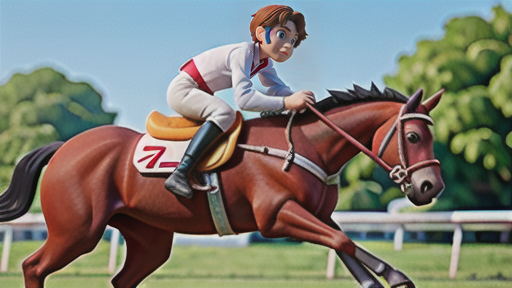 内馬場が見える競馬場